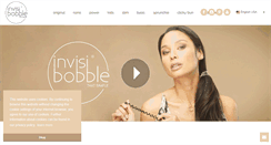 Desktop Screenshot of invisibobble.com